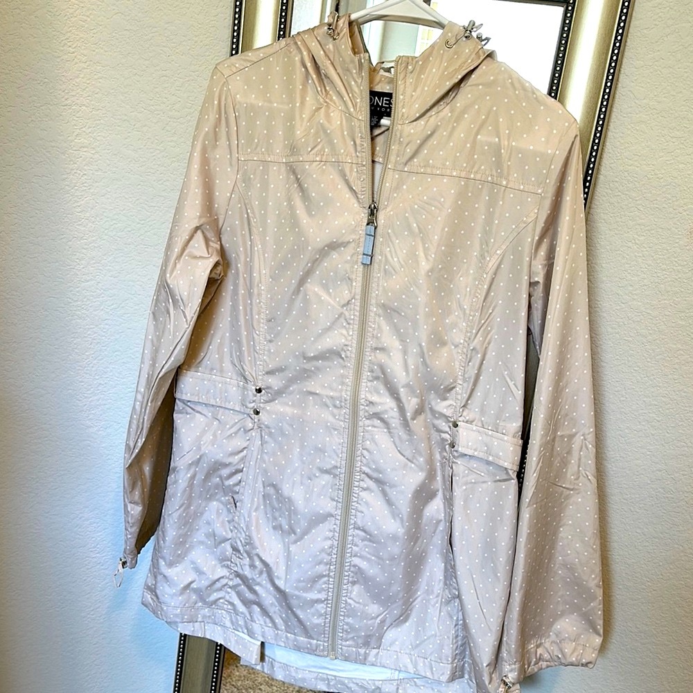 Polka Dot Rain Jacket